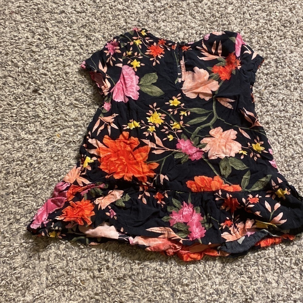 Old Navy toddler floral dress | size 18-24m - Picture 2 of 5